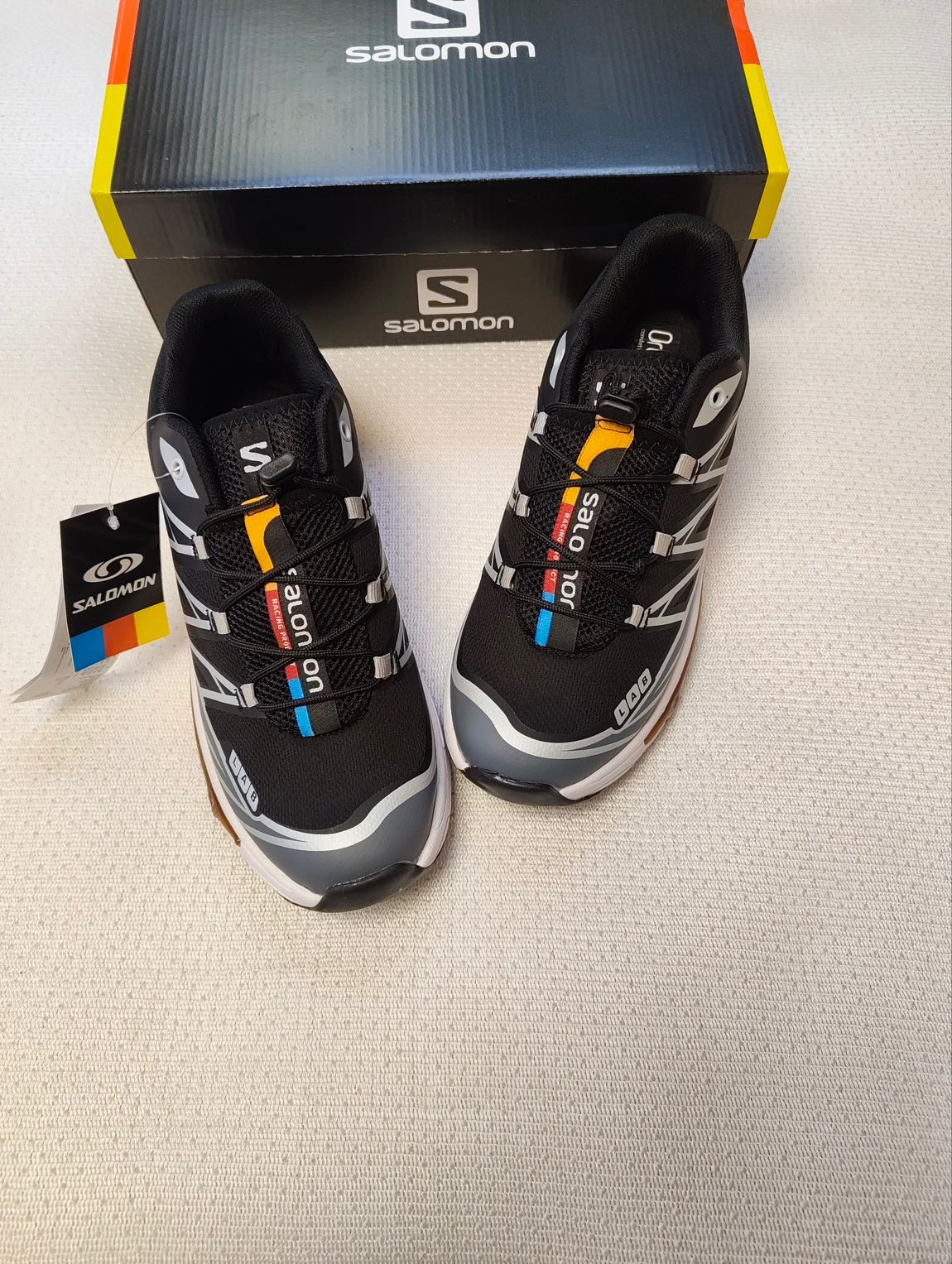 Salomon Siyah Spor Ayakkabı — görsel 6/7