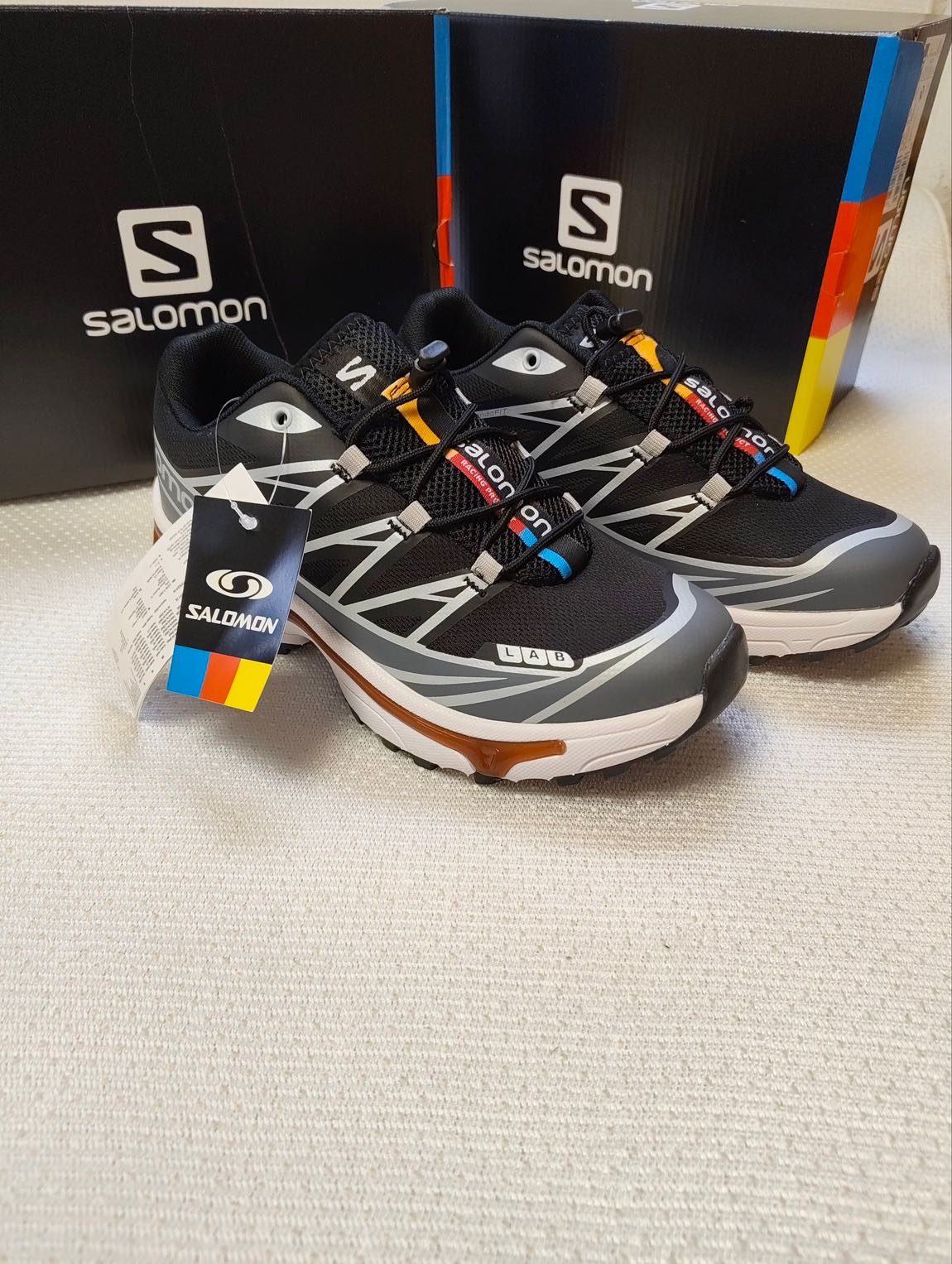 Salomon Siyah Spor Ayakkabı — görsel 3/7
