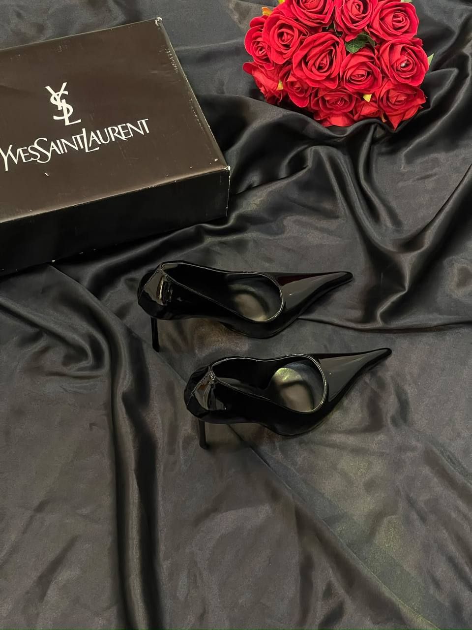 Yves Saint Laurent Siyah Stiletto — görsel 2/4