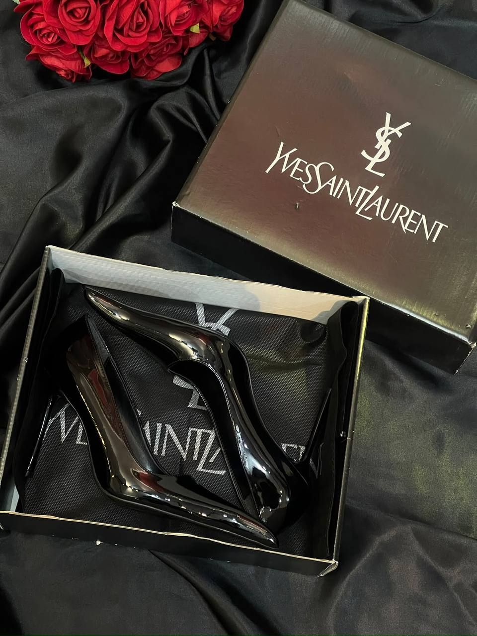Yves Saint Laurent Siyah Stiletto — görsel 4/4