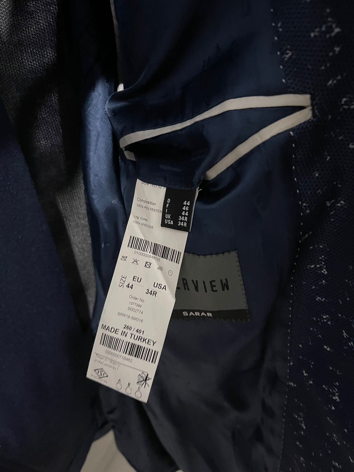 Lacivert Blazer Ceket Pantolon Takım — görsel 2/3