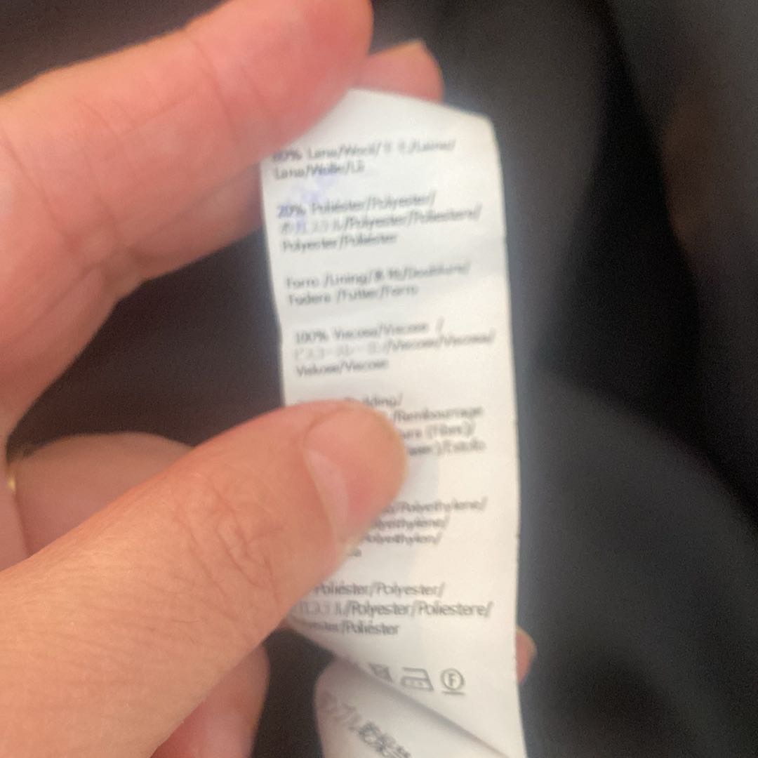 Loewe kalın kaban ceket — görsel 6/10