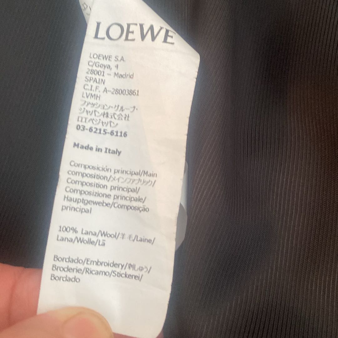 Loewe kalın kaban ceket — görsel 4/10