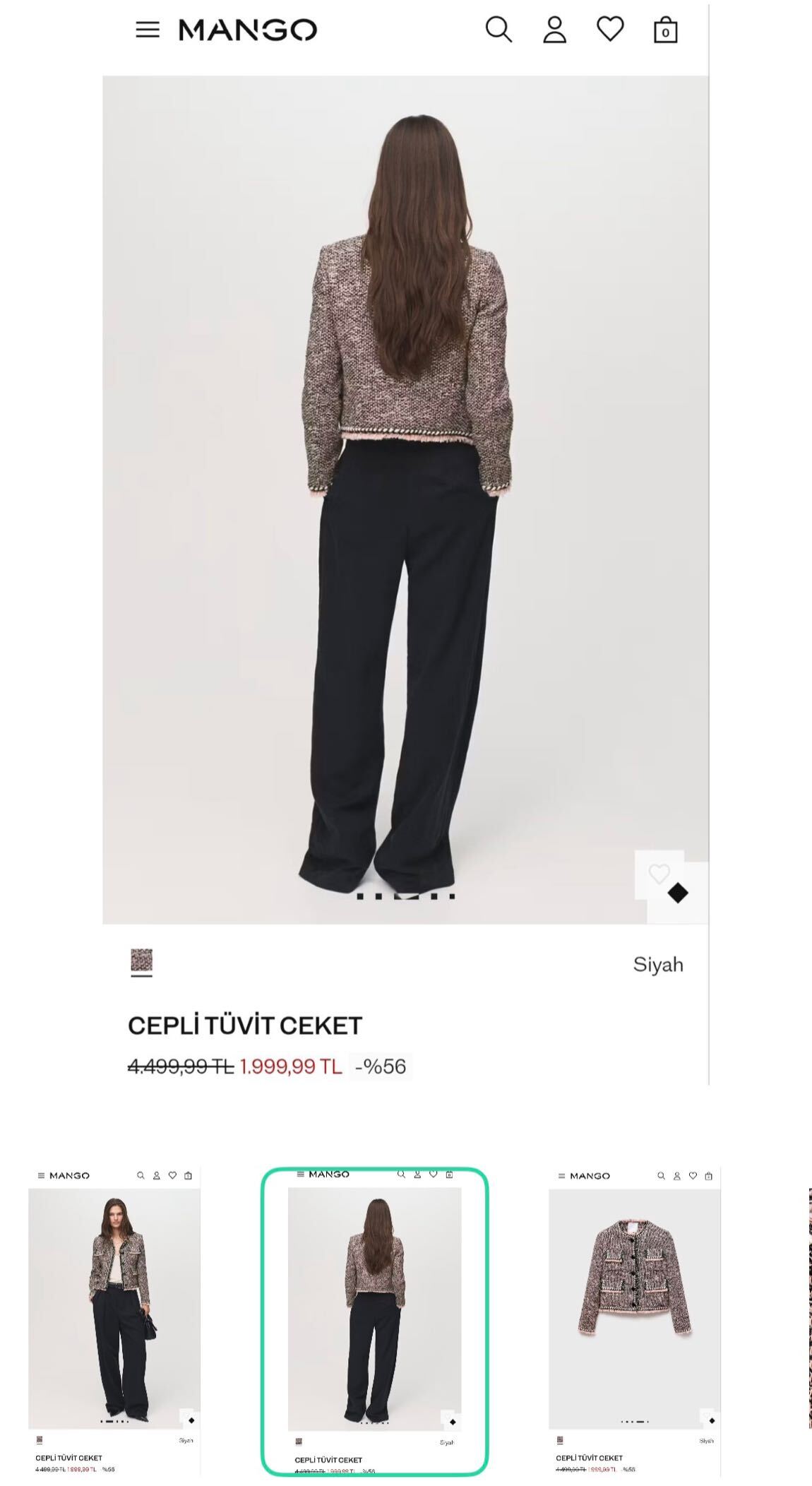 Cepeli Tüvit Ceket — görsel 2/10