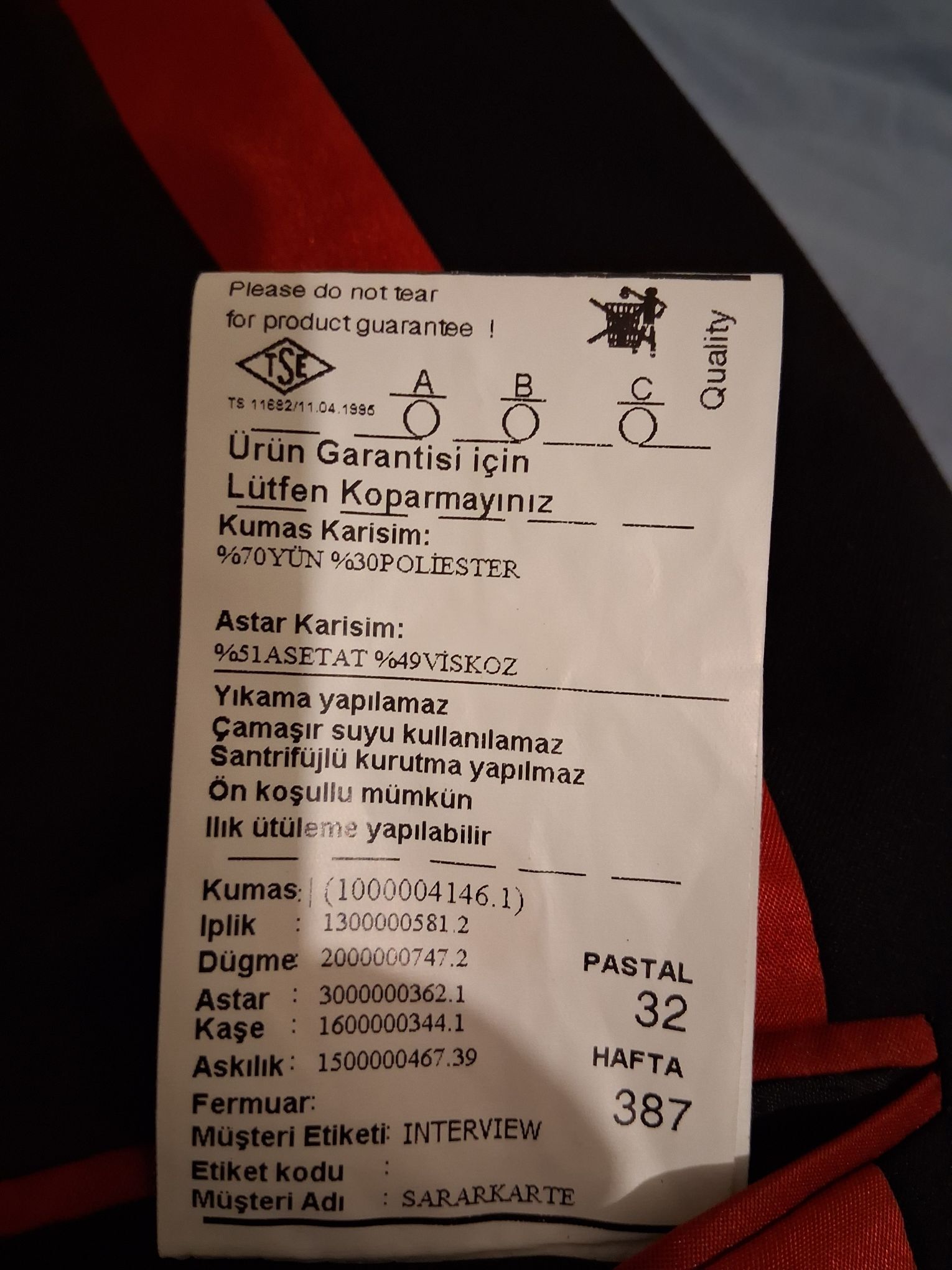 Siyah Ceket — görsel 7/8