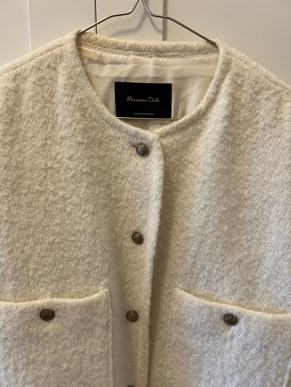 Massimo Dutti Krem Ceket M — görsel 4/8