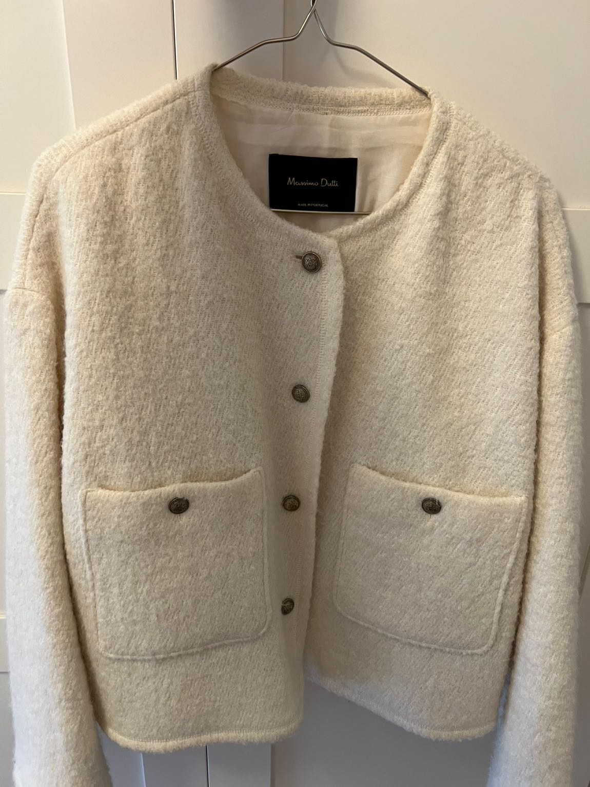 Massimo Dutti Krem Ceket M — görsel 6/8
