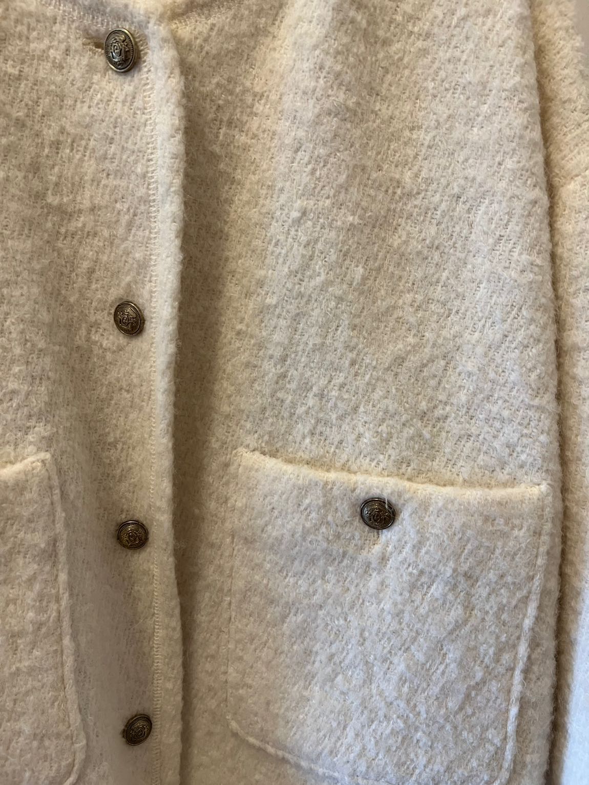 Massimo Dutti Krem Ceket M — görsel 5/8