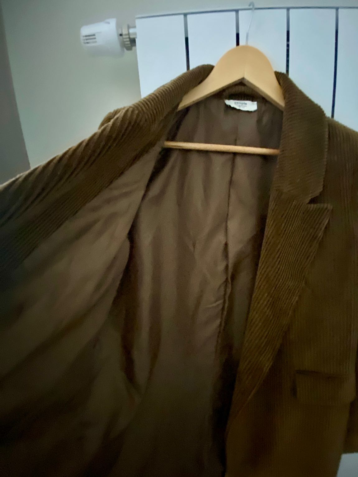 Fabrika marka, Fitilli Kadife Uzun Ceket — görsel 8/10