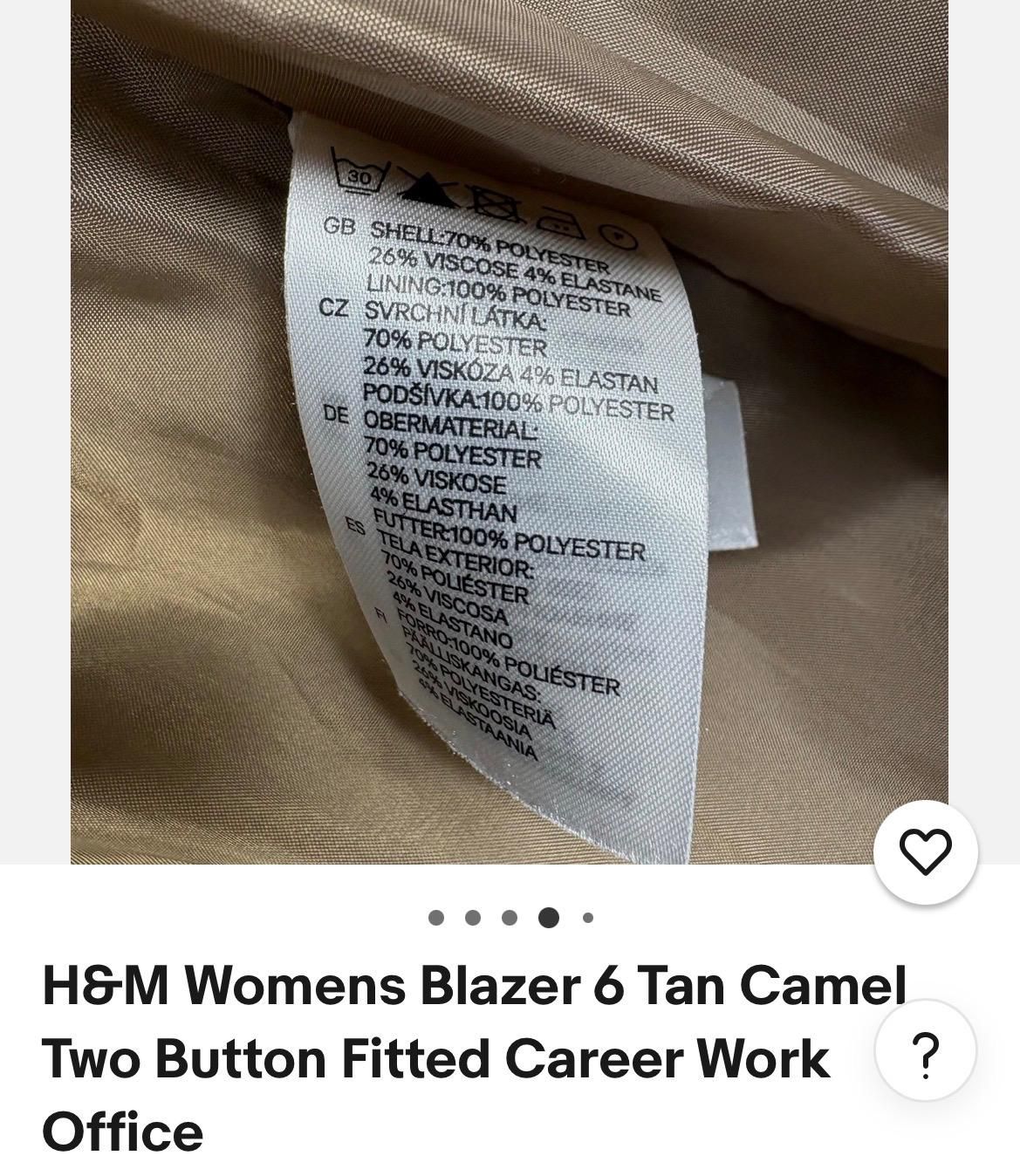H&M BLAZER CEKET — görsel 11/18