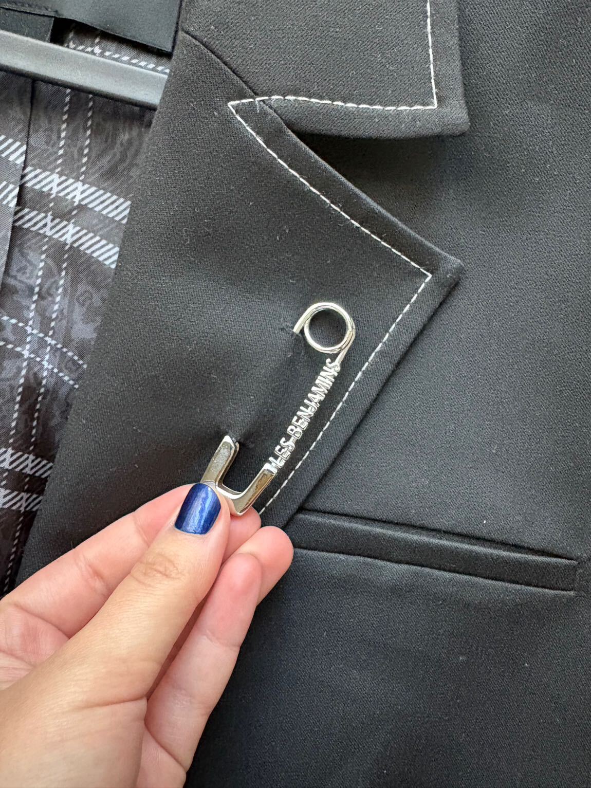 Les Benjamins Kadın Crop Blazer — görsel 4/7