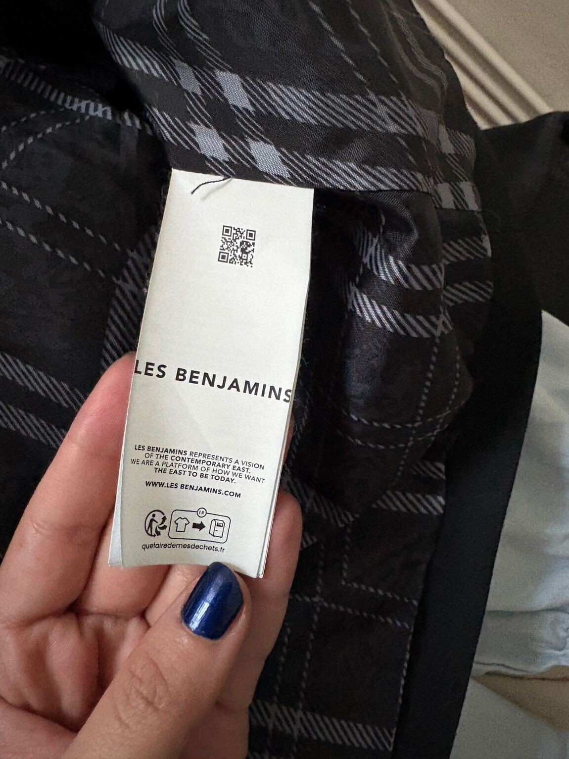 Les Benjamins Kadın Crop Blazer — görsel 7/7