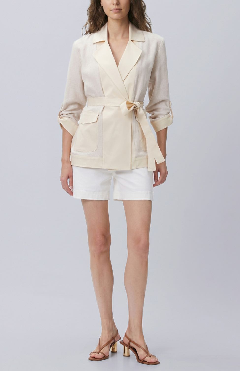 Krem Blazer Ceket — görsel 2/6