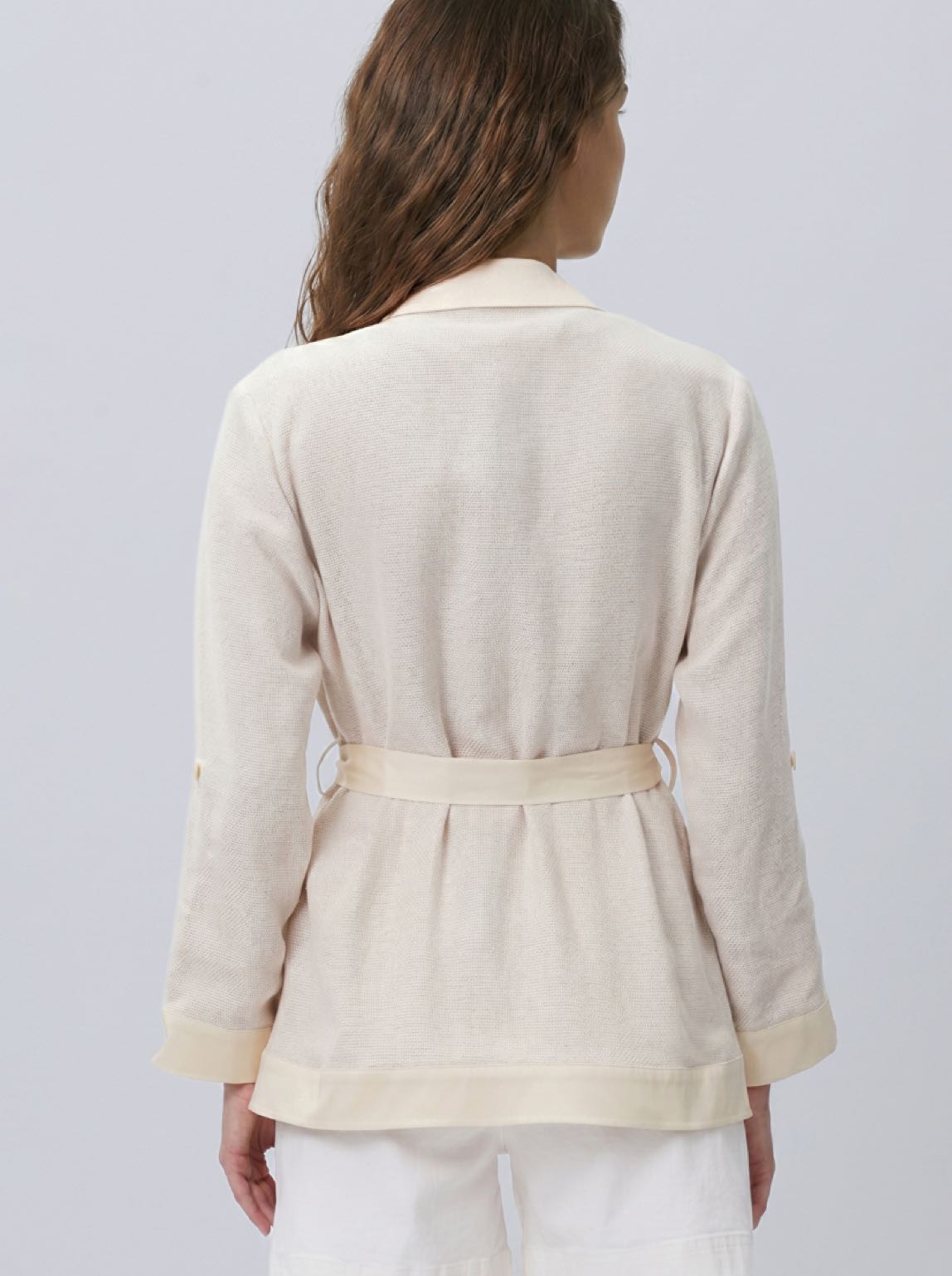 Krem Blazer Ceket — görsel 3/6