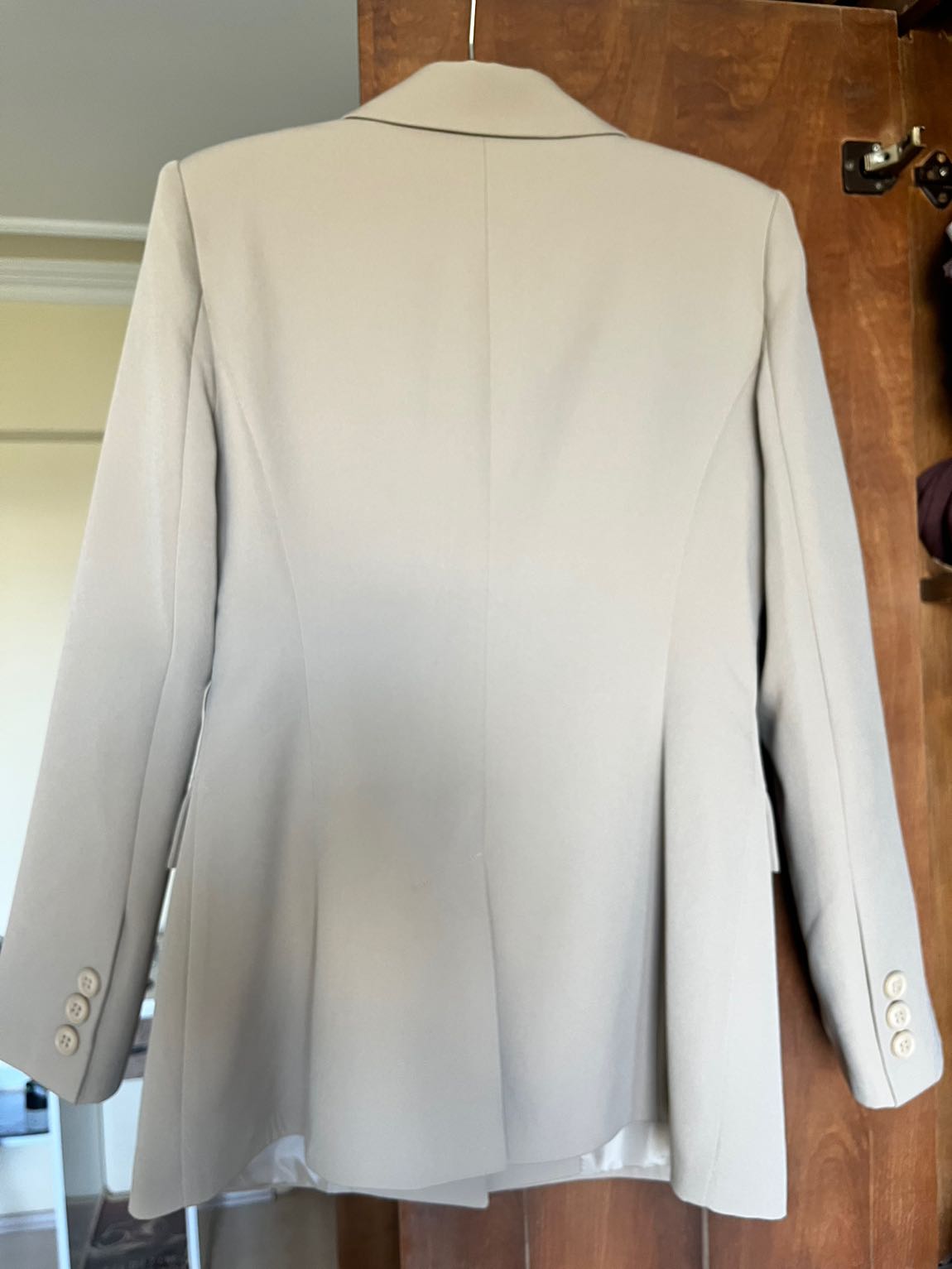 TRENDYOLMİLA Bej Blazer Ceket — görsel 3/3