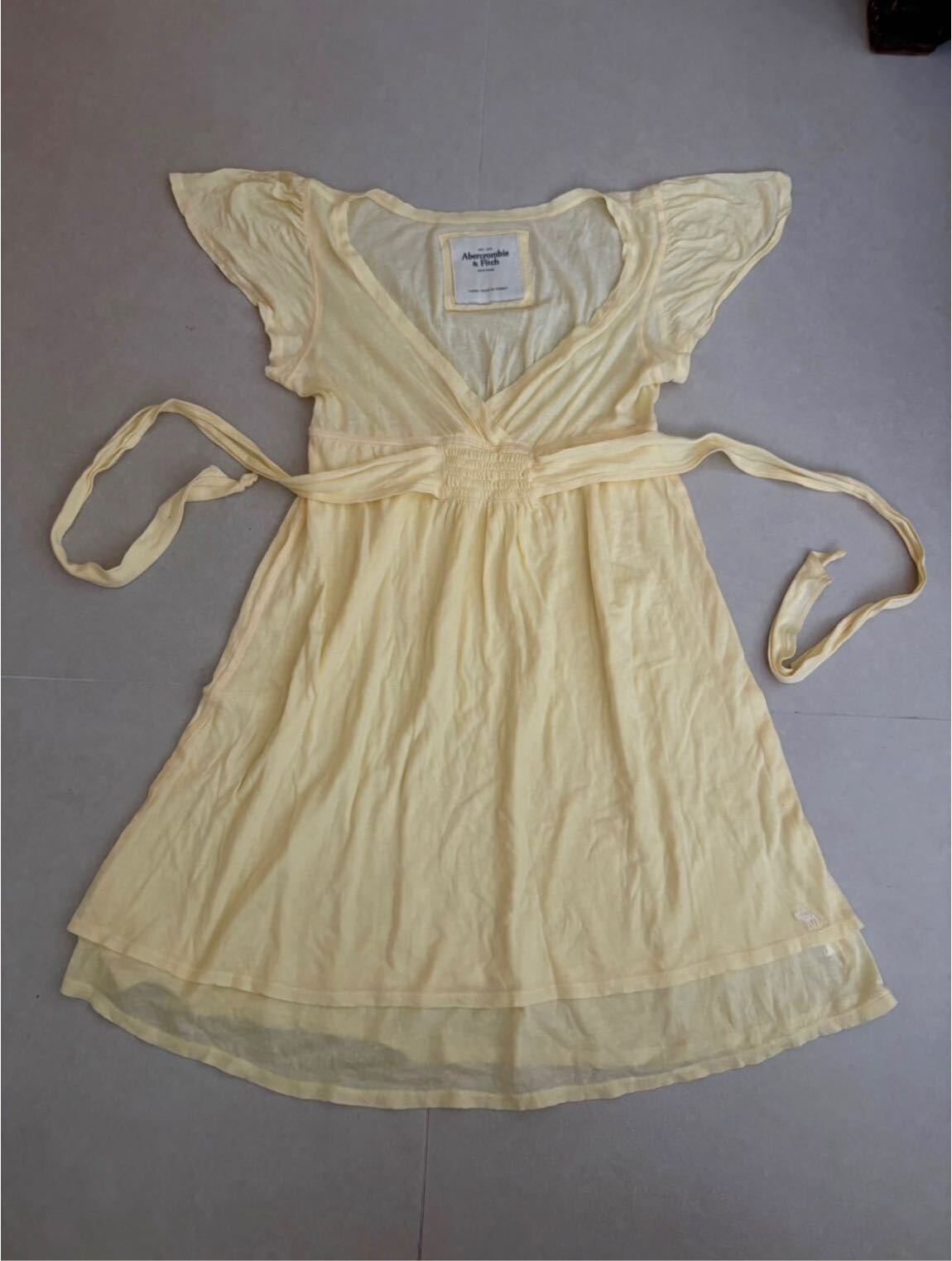 Vintage abercrombie babydoll bluz elbise — görsel 2/4