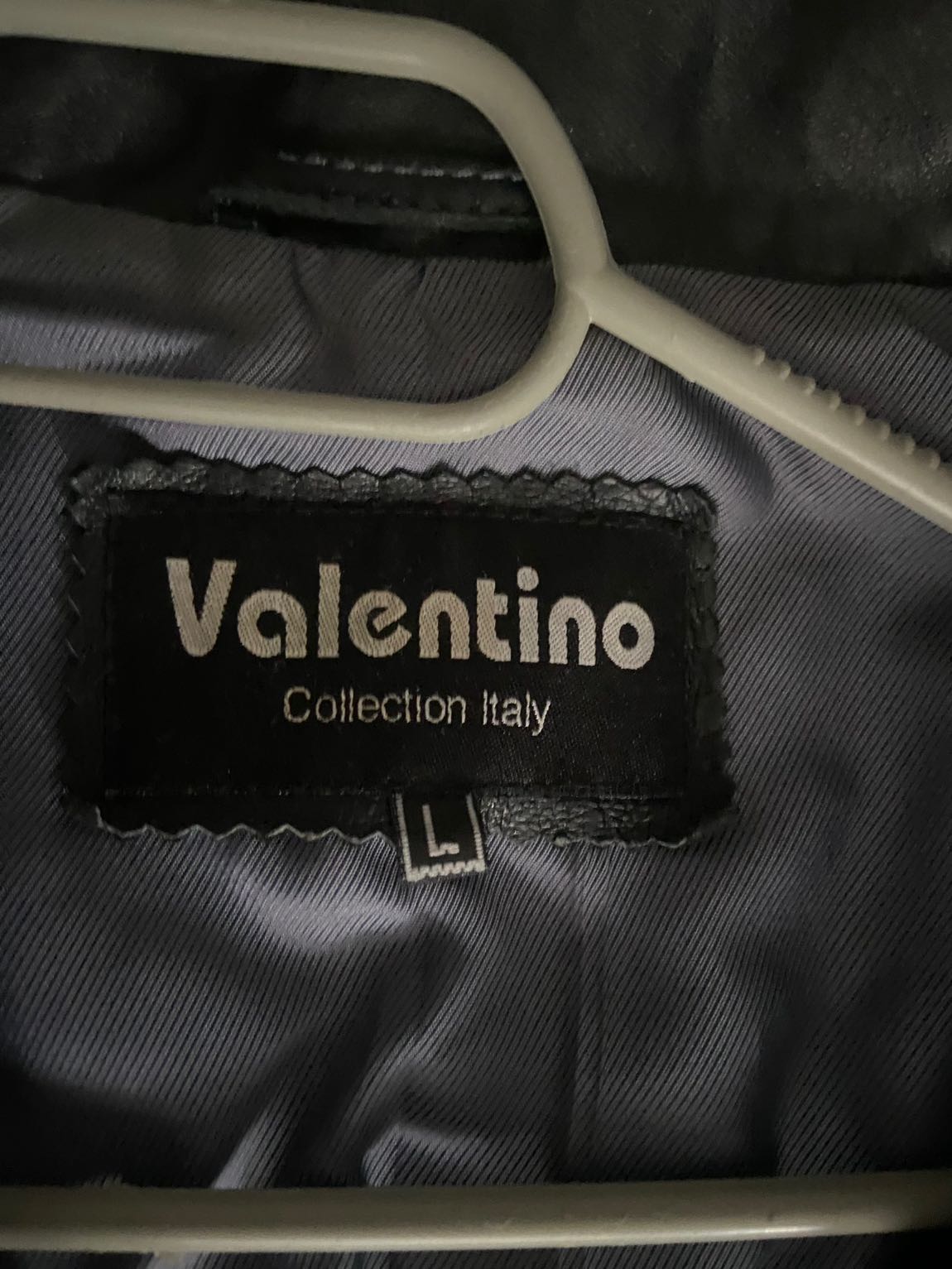 Vintage Valentino Siyah Deri Ceket — görsel 3/3