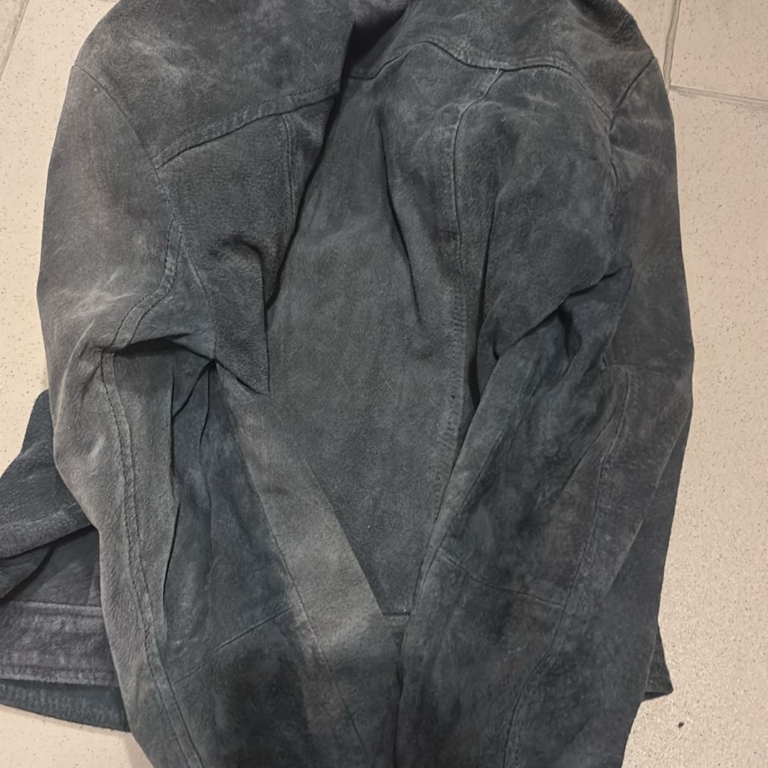 Mango Fitted Suede Jacket — görsel 7/7