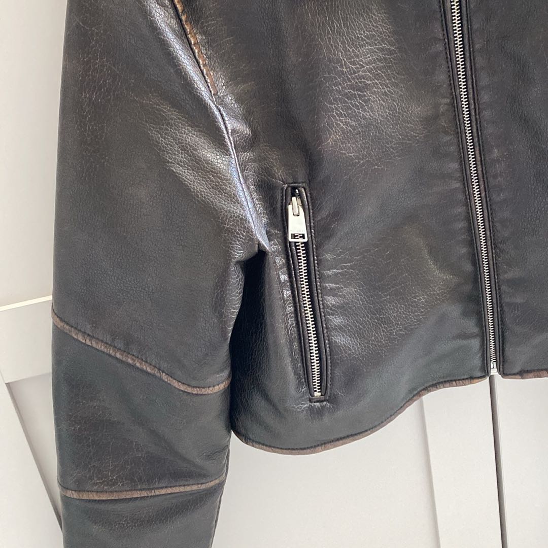 Pull&Bear suni deri ceket — görsel 3/8