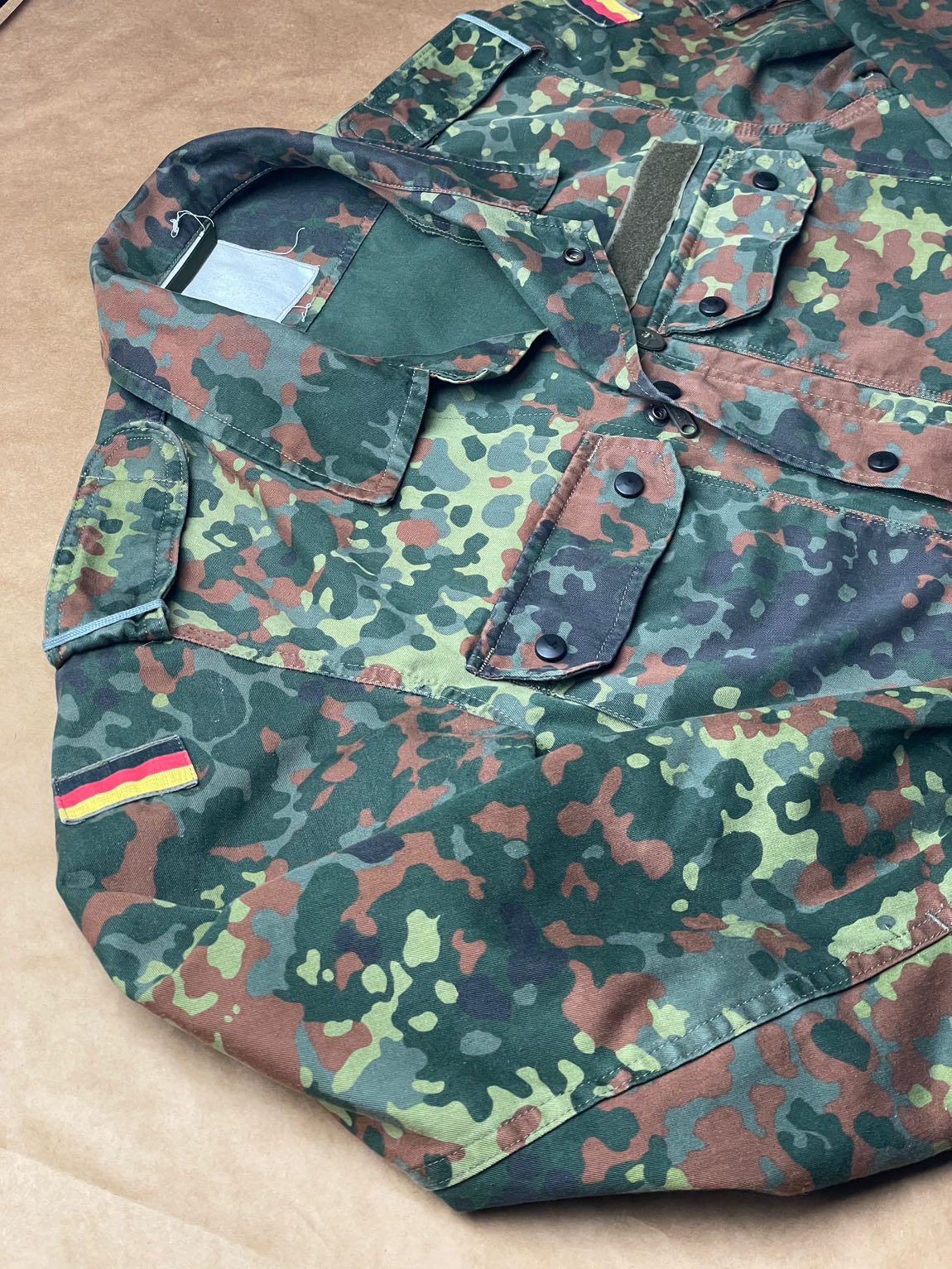 🇩🇪 FLECKTARN MILITARY CEKET — görsel 11/11