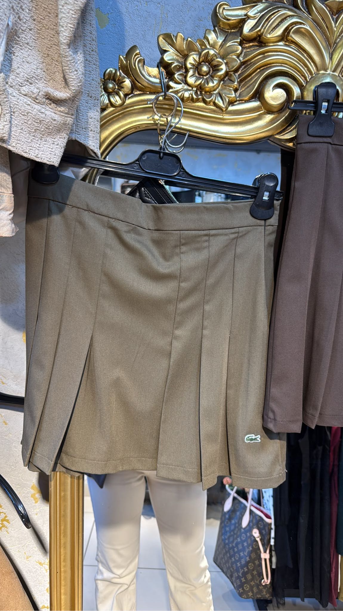 Lacoste çok satan Pileli Mini Etek — görsel 2/3