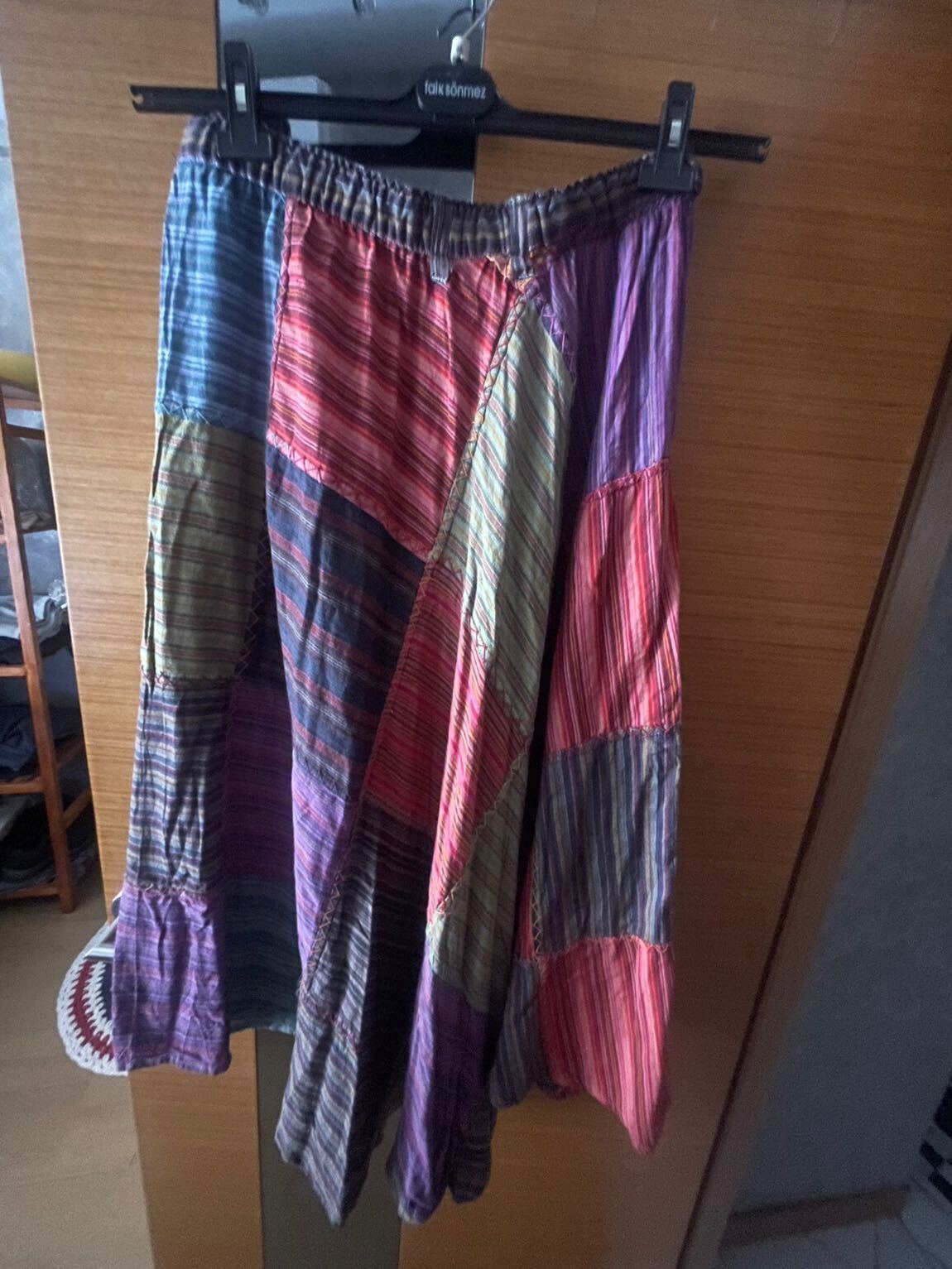 Desenli Patchwork Etek — görsel 2/5
