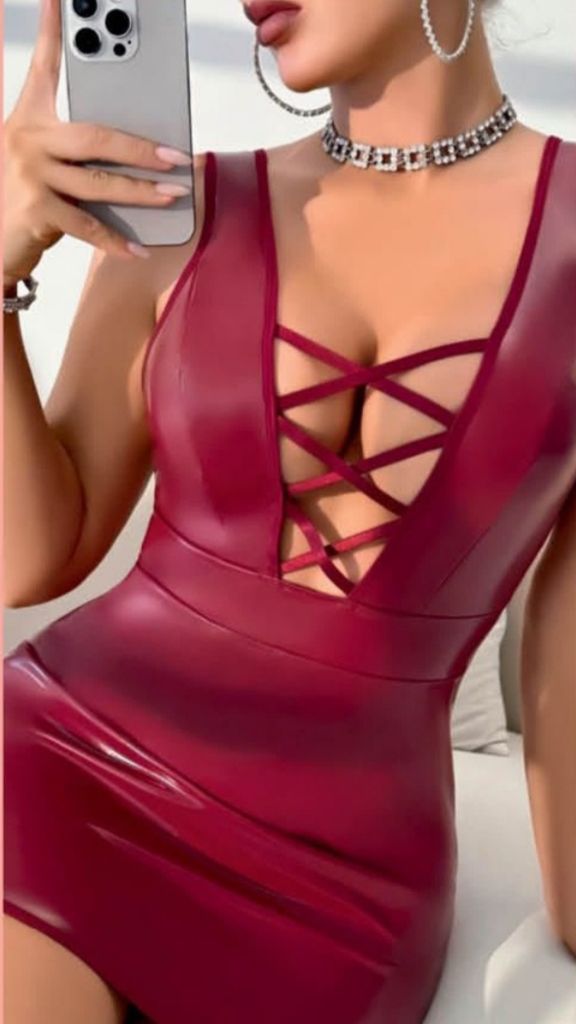 Seksi Detaylı Mini Elbise SMLX — görsel 2/2