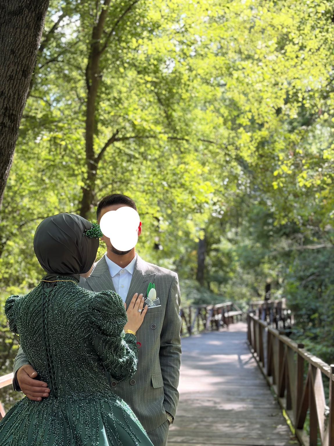 Nişanlık aksesuarı ve şalı — görsel 6/7