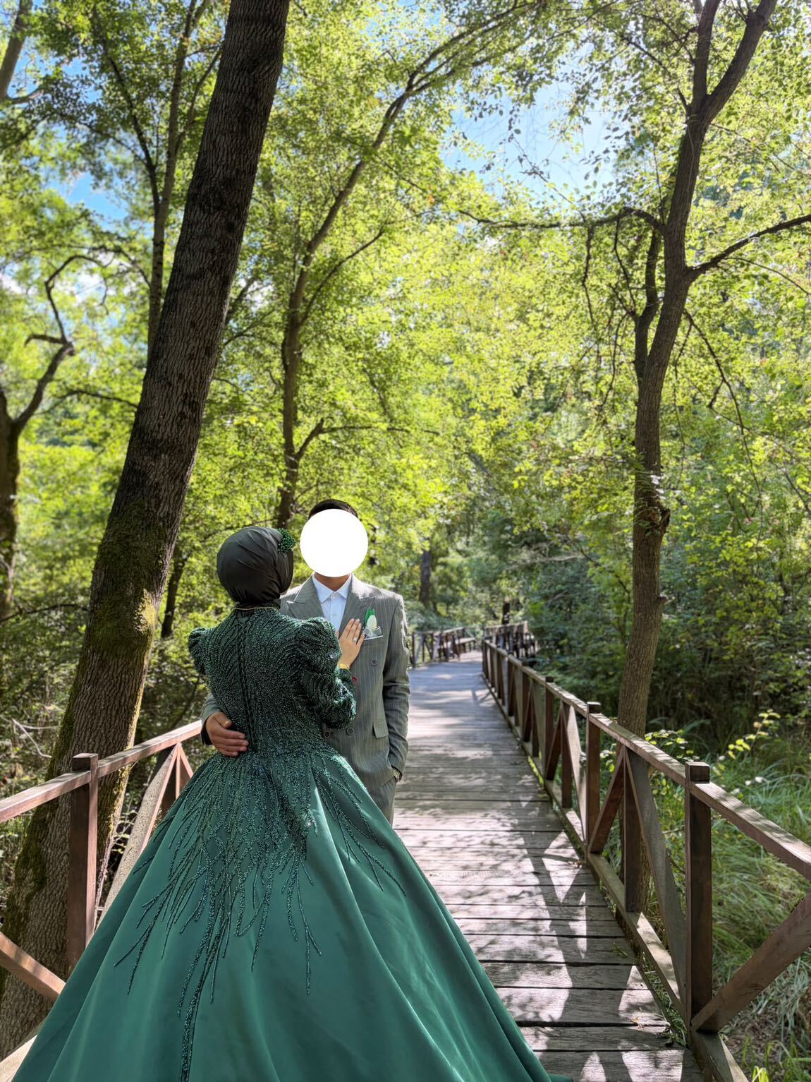 Nişanlık aksesuarı ve şalı — görsel 7/7