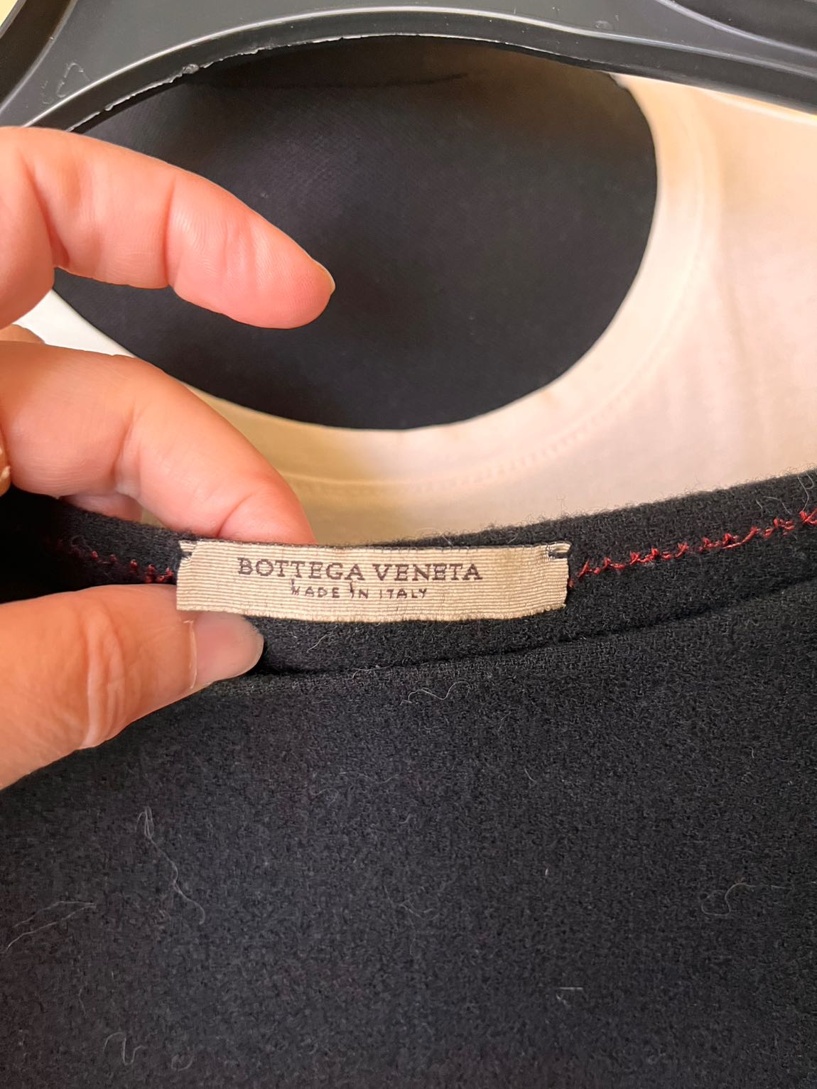 Bottega Veneta Yün Siyah Elbise Beymen — görsel 6/9
