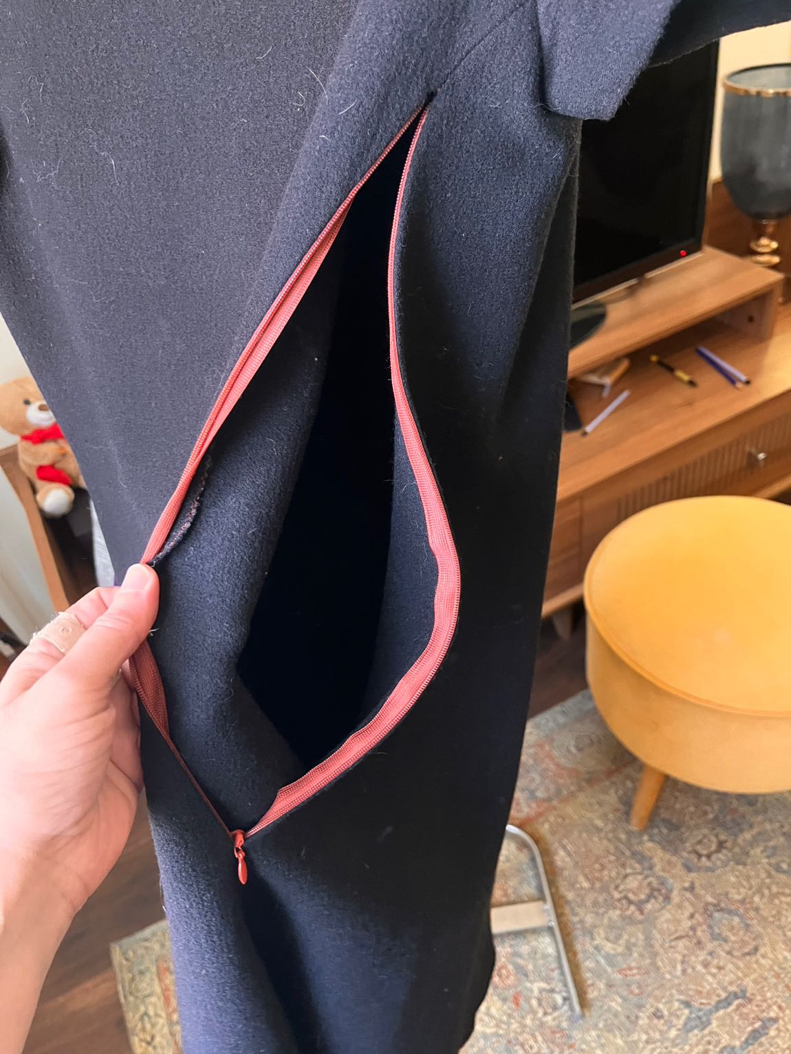 Bottega Veneta Yün Siyah Elbise Beymen — görsel 5/9