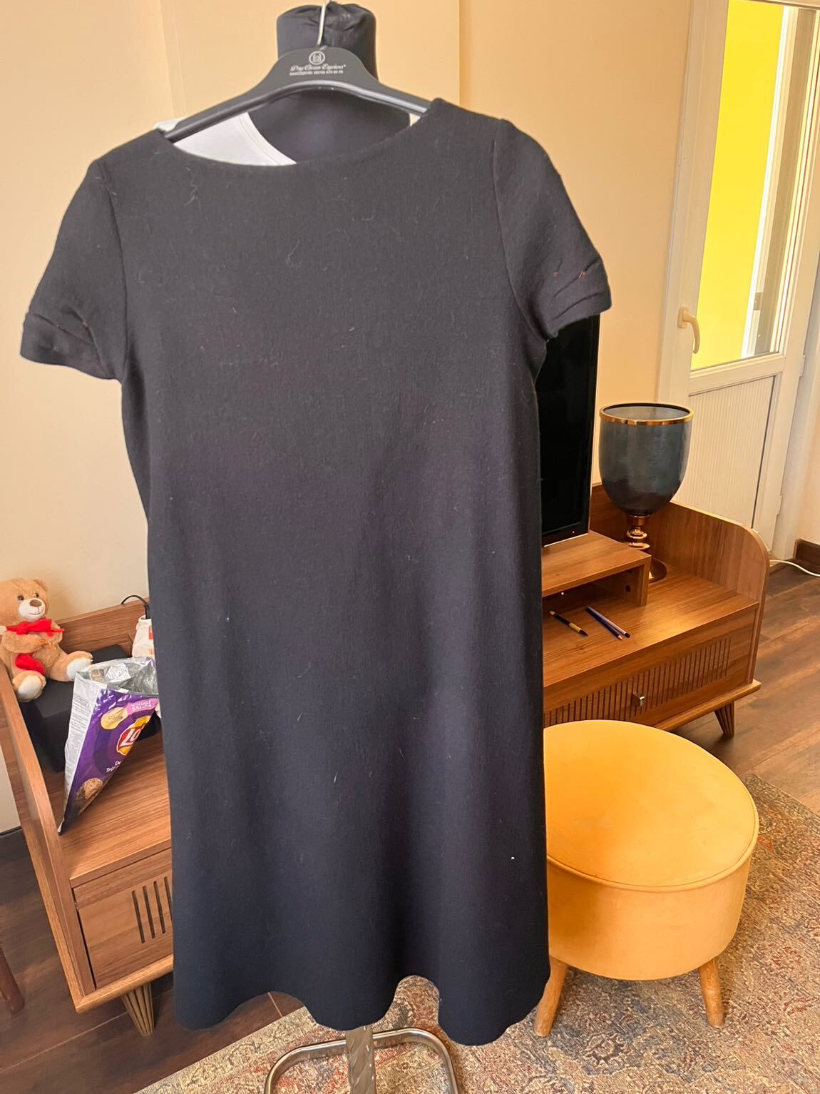 Bottega Veneta Yün Siyah Elbise Beymen — görsel 4/9