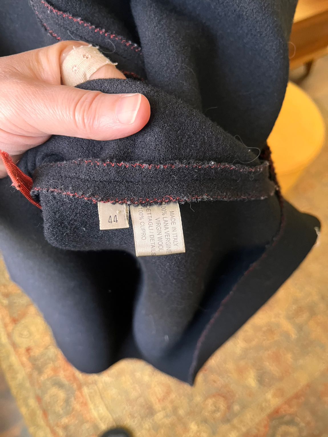 Bottega Veneta Yün Siyah Elbise Beymen — görsel 7/9