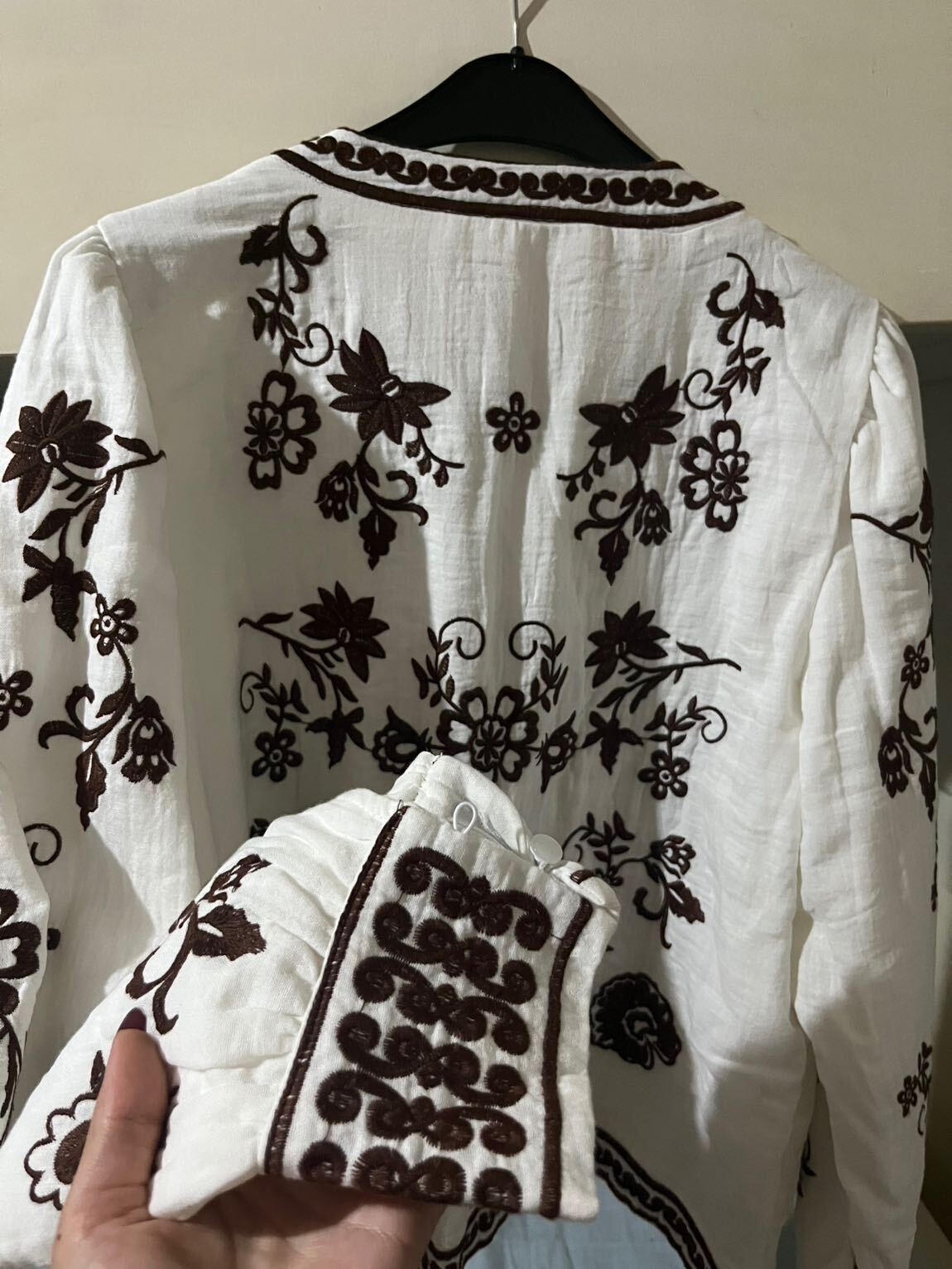 İtal nakışlı blazer ceket — görsel 3/3