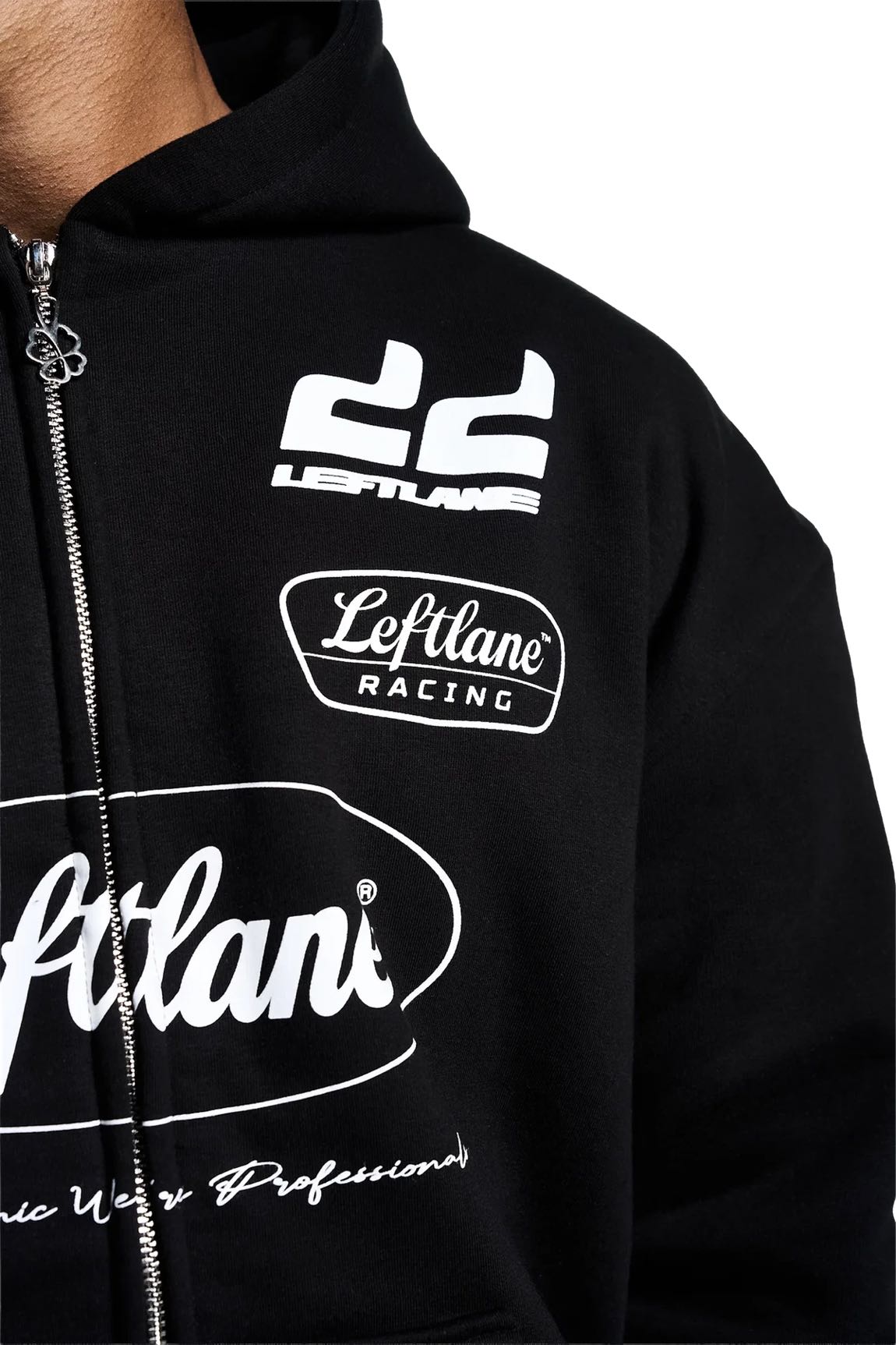 Leftlane Racing Fermuarlı Sweatshirt — görsel 4/9