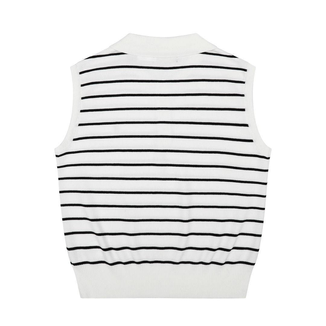 Polo Ralph Lauren Çizgili Kaşmir Süveter — görsel 2/9