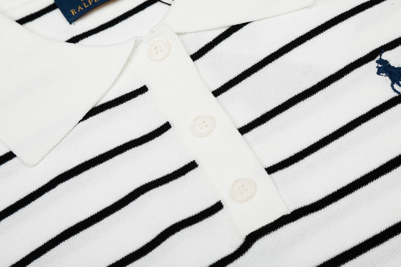 Polo Ralph Lauren Çizgili Kaşmir Süveter — görsel 5/9