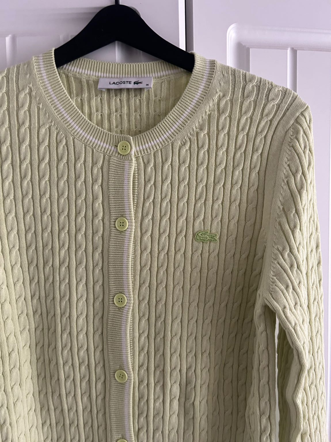 Lacoste Yeşil Hırka — görsel 2/3