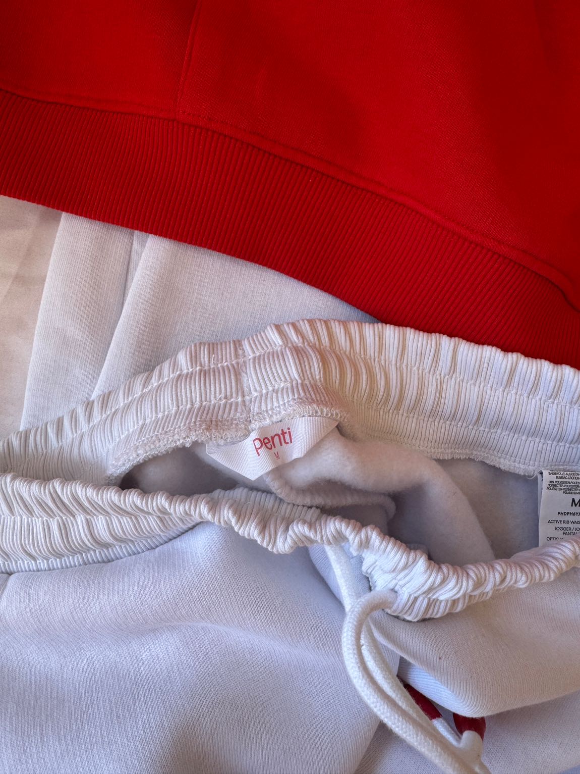 Kırmızı Sweatshirt ve Eşofman Altı Seti — görsel 6/6