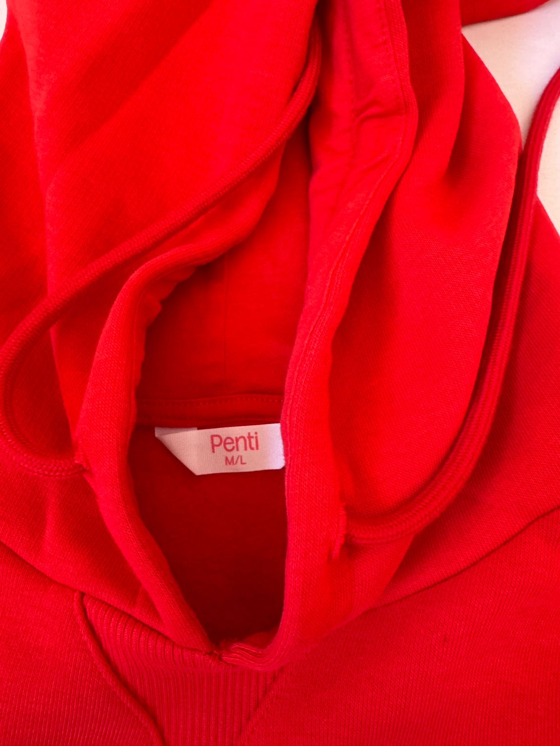 Kırmızı Sweatshirt ve Eşofman Altı Seti — görsel 4/6