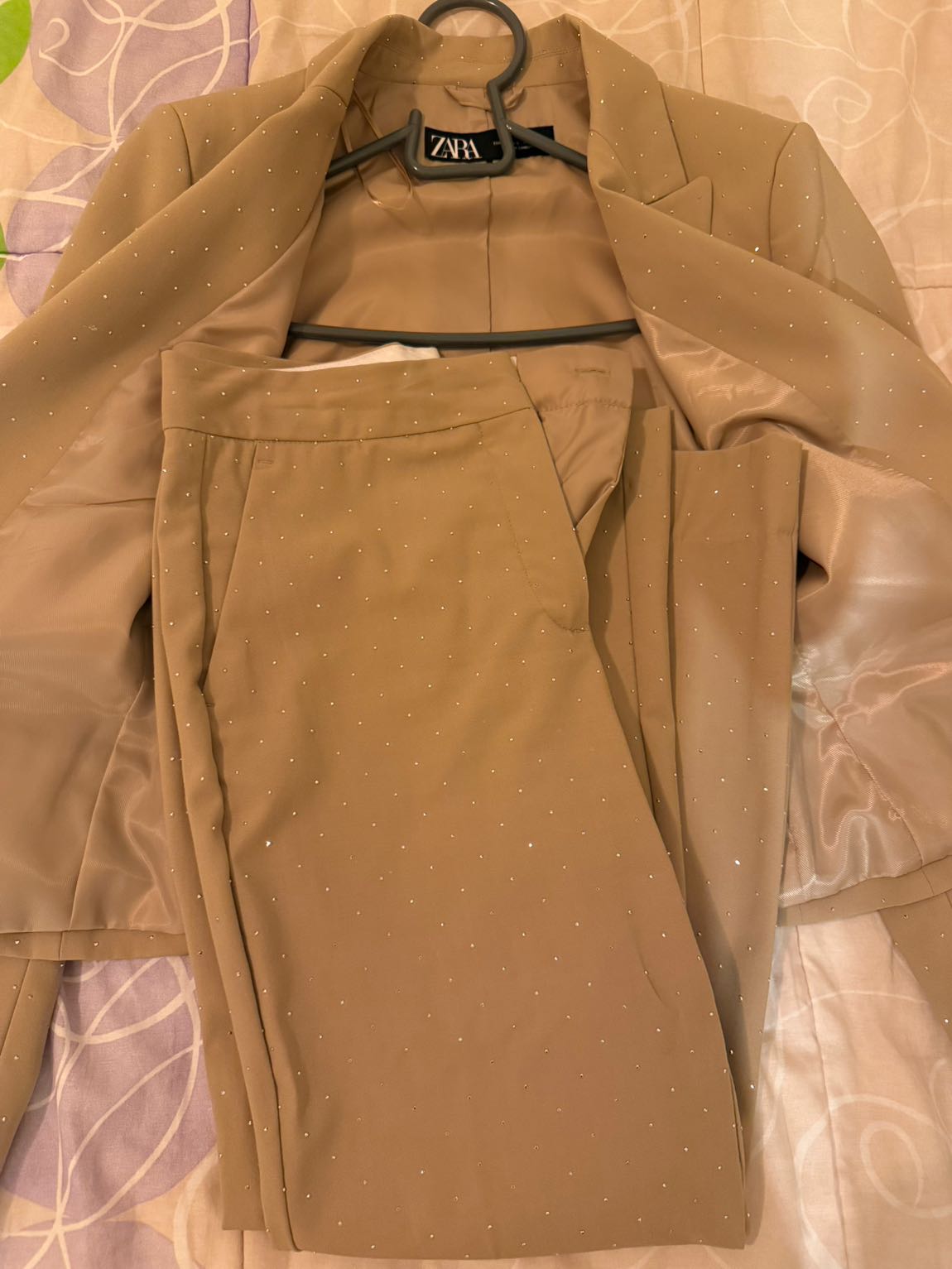Bej Blazer Ceket & Pantolon Takımı — görsel 4/4