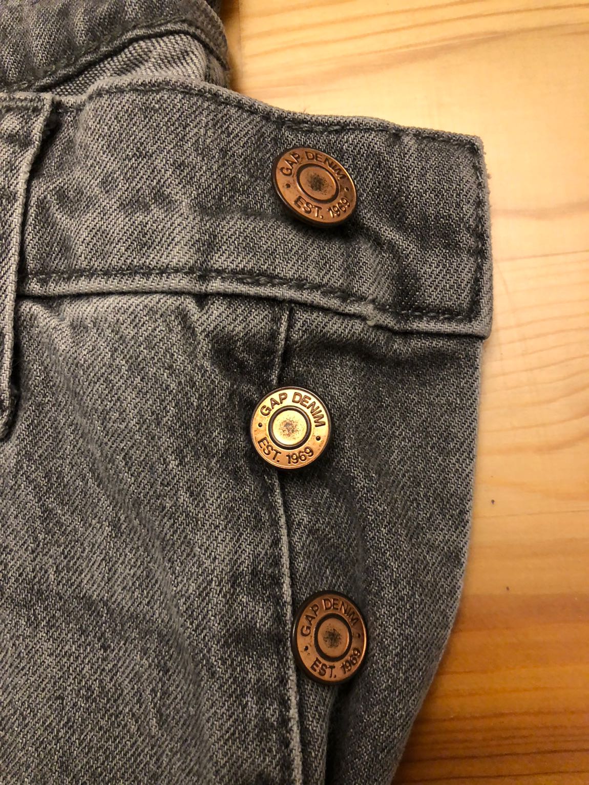 GAP Gri Jean Pantolon — görsel 2/5