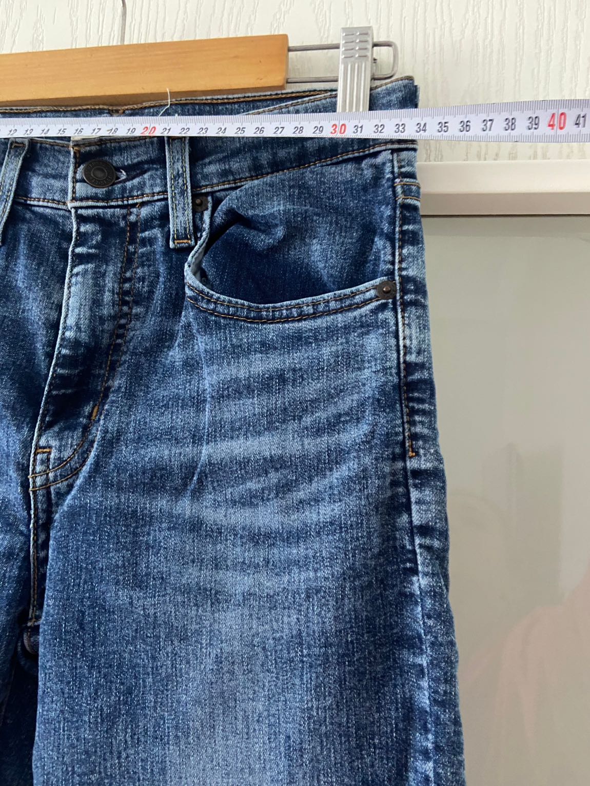 Levi's Kot Pantolon Mavi — görsel 4/5