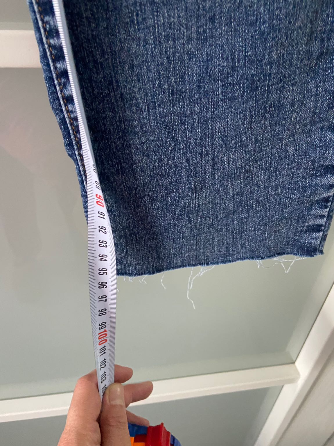Levi's Kot Pantolon Mavi — görsel 5/5