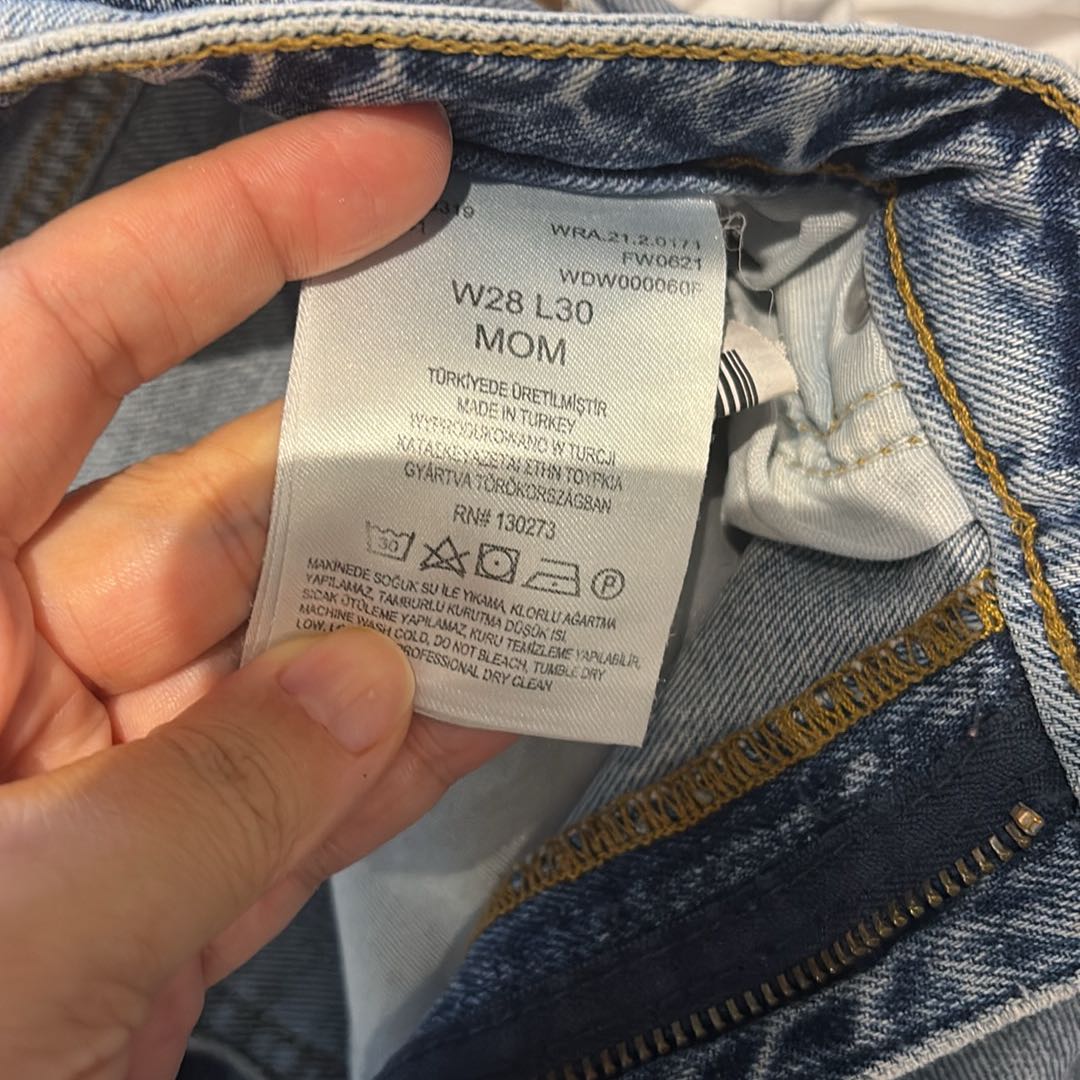 Wrangler mom jean Pantolon — görsel 3/4