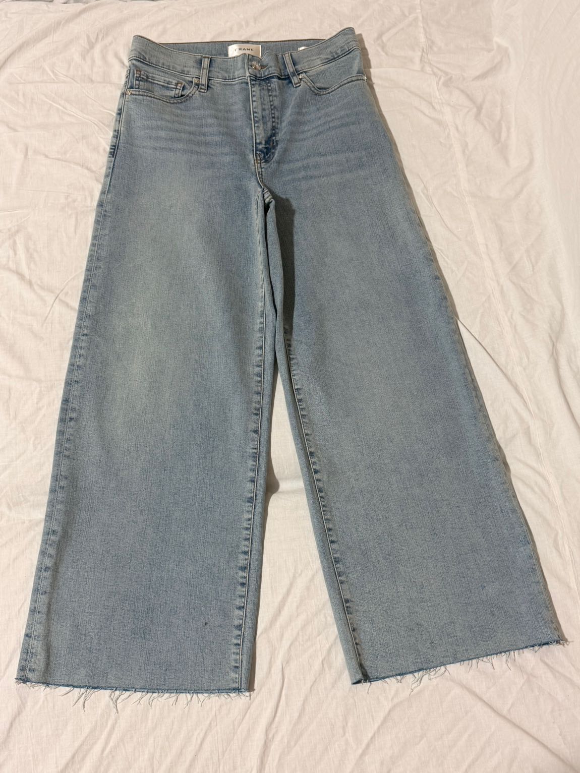 Frame Le Slim Palazzo Crop Jean 🤍✨ — görsel 10/14