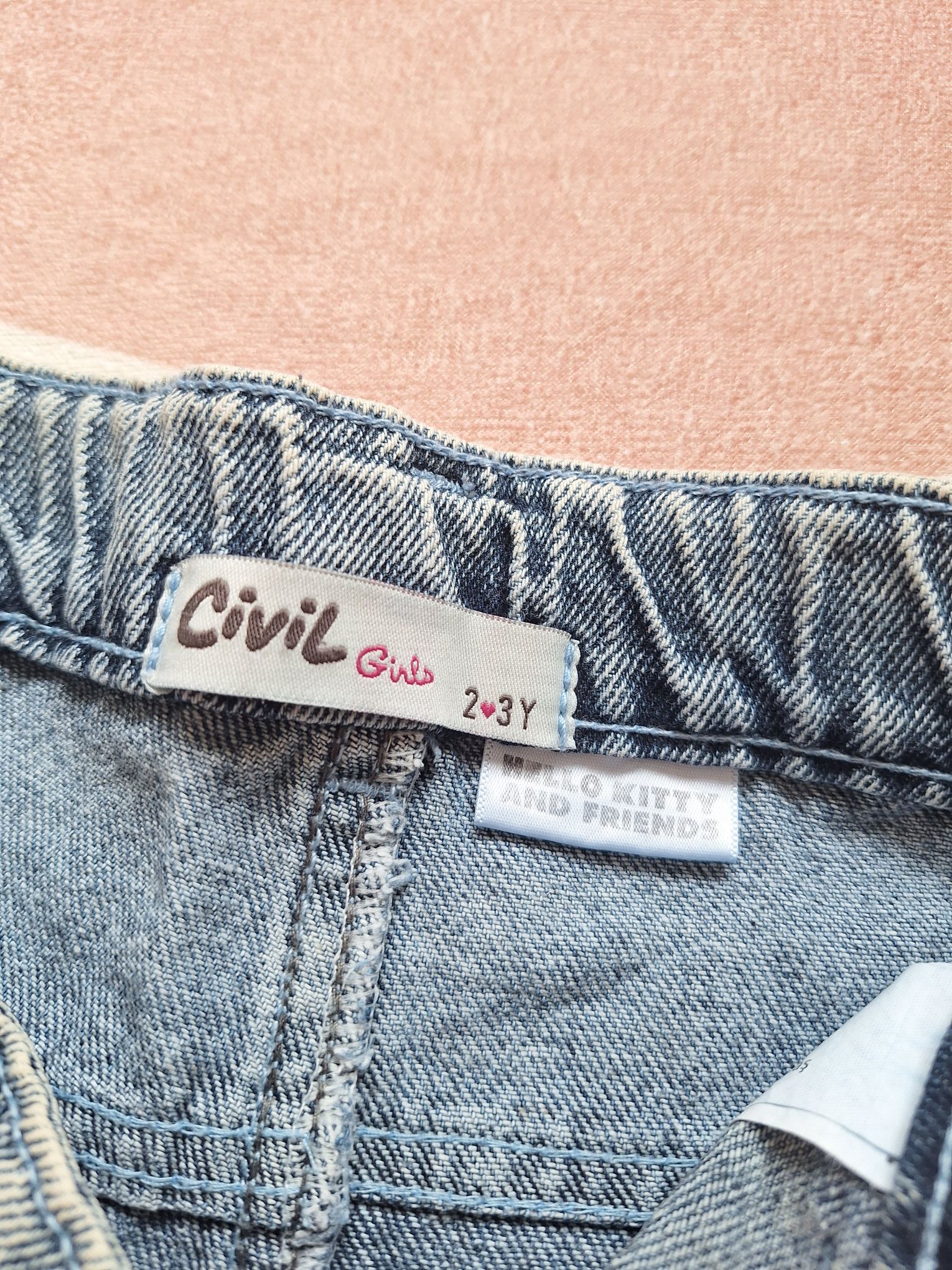 Civil Hello Kitty Desenli Kot Pantolon — görsel 2/3