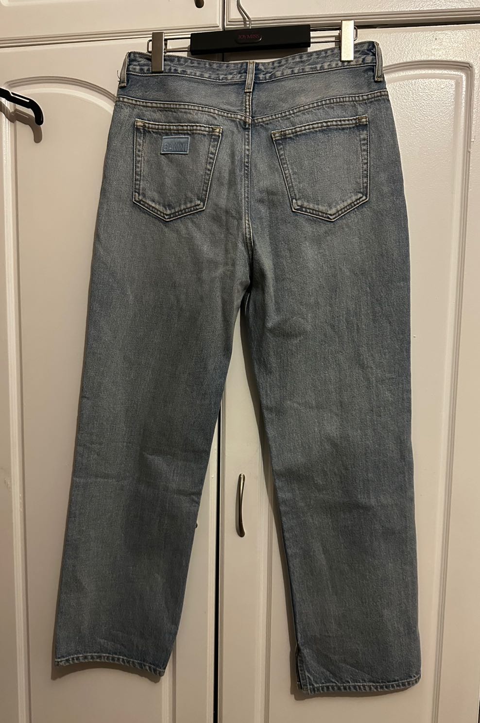 GANNI Mavi Yüksek Bel Kot Pantolon 30/32 — görsel 7/8