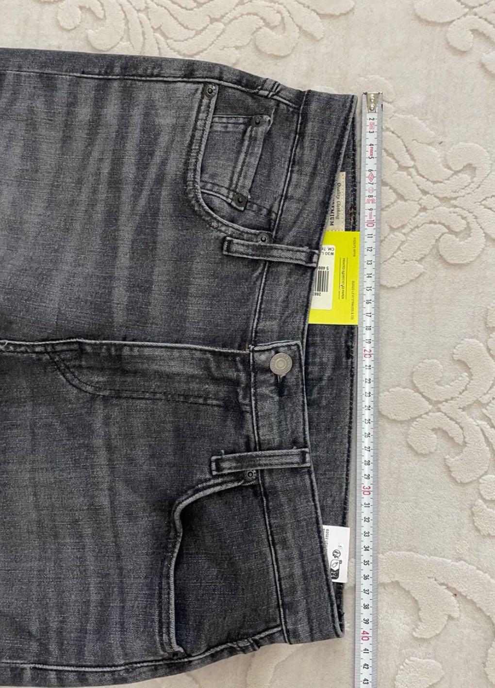 Orjinal Levi's 512 erkek kot pantolon — görsel 5/7