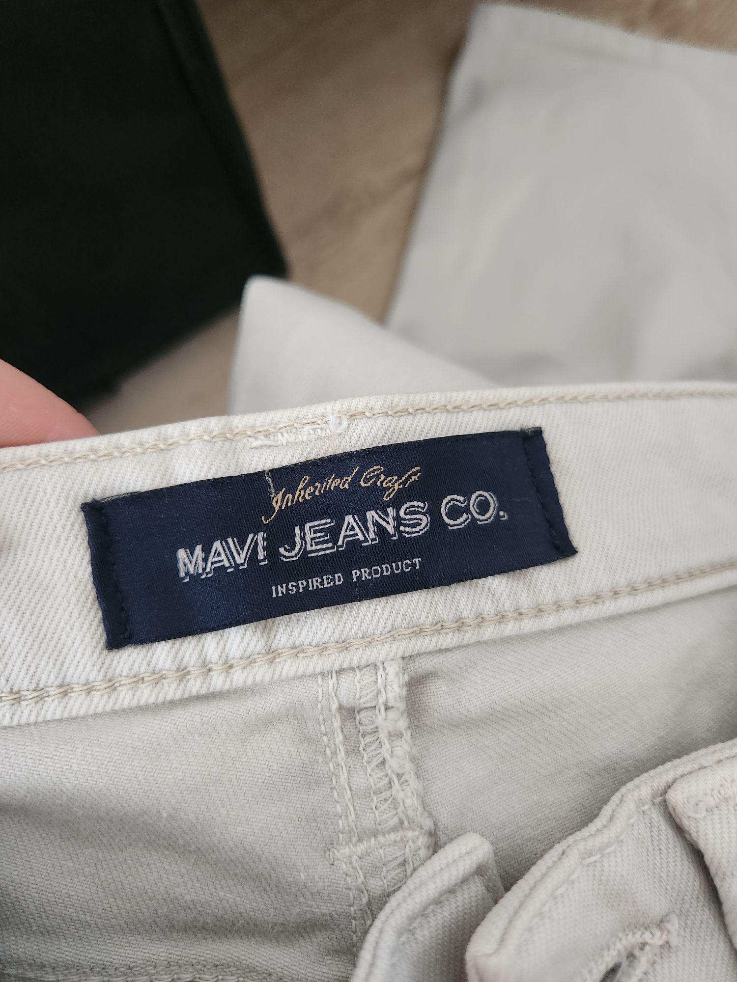 Beyaz Jeans Pantolon — görsel 2/3